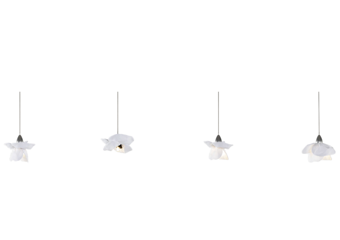 Losse hanglamp Poppy White