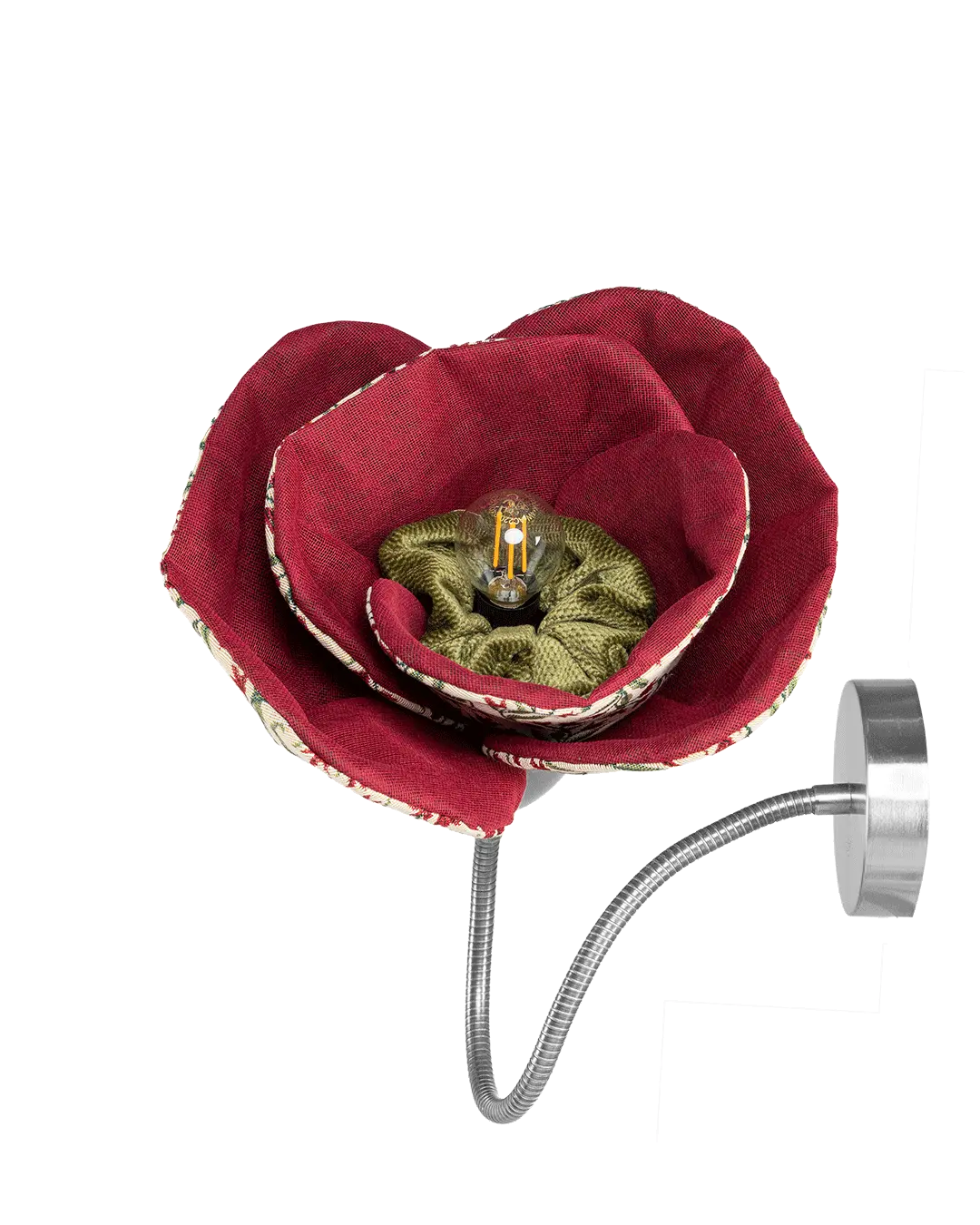 Mistletoe Poppy | Luminous Botanica pentant