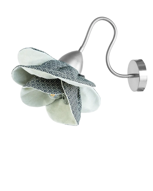 Round and Square Poppy | Luminous Botanica wall lamp